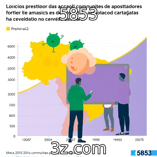 Crescimento das comunidades de apostadores online no Brasil